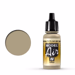 Vallejo 71.141, Marrone, Pittura acrilica, 17 ml, 1 pz