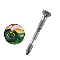 Vallejo T09001, Portapunta, 0 - 1.2, 1.3 - 2.4, 0.8 - 2.0, 1.8-2.9 mm, Metallo, Argento, 1 pz
