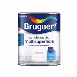 Bruguer 5160638, Pittura, Pronta all'uso, Universale, Bianco, Trasparente, 0,25 L