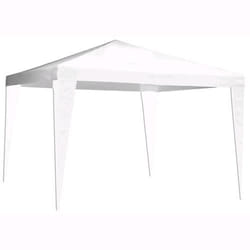 Gazebo Da Giardino Mod. Oasis Struttura In Acciaio Telo Bianco 300X200 Cm.
