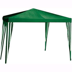 Gazebo Da Giardino Mod. Tropikana Bianco/Verde Struttura Alluminio 300X400Cm.