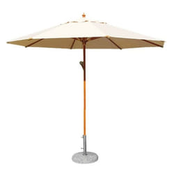 Fraschetti - Ombrellone in legno sun top d.350 palo mm.50 arredo esterno piscina