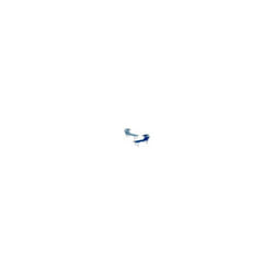 Lettino mare prendisole alluminio regolabile spiaggia piscina professional blu (14976)