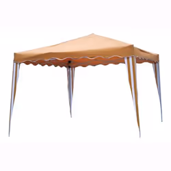 Gazebo Da Giardino Mod. Camel Pieghevole Struttura In Acciaio 300X300X260Cm