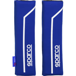 Sparco - Set 2 pezzi di cuscinetti passacintura SPC1200 universali per auto blu