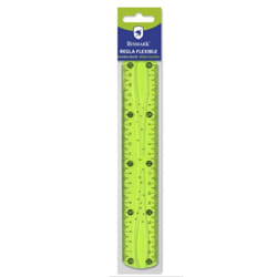 Bismark 324738 righello Righello da scrivania 200 mm Cloruro di polivinile (PVC) Verde 1 pz