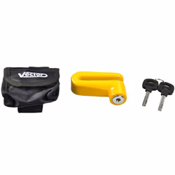 VECTOR Disc Mini Blocca Disco - Ø10mm - Giallo, giallo