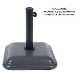 Base per ombrellone 12kg grigio