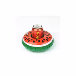 Portabevanda Gonfiabile 19cm. Portabevande gonfiabile tema anguria 19cm Pratico per portare con te in acqua la tua bevanda pr ...