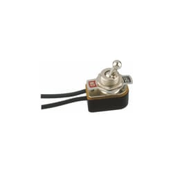 Interruttore unipolare ON-OFF Leva metallica Electro DH. Cavo di collegamento 115 mm 11.420.I/M/CC 8430552094639