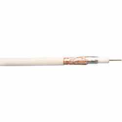 Confezione da 100 mt. di cavo coassiale antenna TV rame RG-6/U. Caratteristiche Tipo RG-6/U Conduttore interno sezione 1 x Ø1 ...