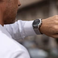 Lotus Smartime 44 mm Digitale Touch screen Grigio, Argento - Vista aggiuntiva 4