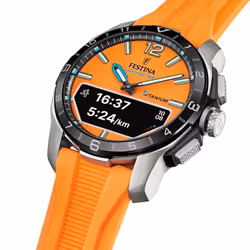 Festina Connected D Orologio da polso Maschio Argento Arancione - Vista aggiuntiva 4