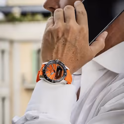 Festina Connected D Orologio da polso Maschio Argento Arancione - Vista aggiuntiva 5