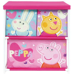 Peppa Pig Scaffale portagiochi in metallo - Multicolor