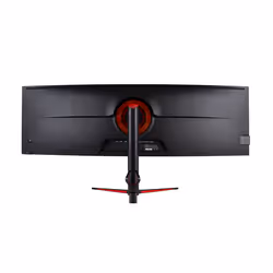 Nilox NXM49CRVDC 49" Dual QHD LED Nero - Vista aggiuntiva 4