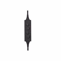 Nilox NXAUSB02 cuffia e auricolare Cuffie Cablato Casco Musica e Chiamate USB tipo A Nero - Vista aggiuntiva 4
