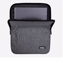 Nilox NXSL13GY borsa per laptop 33,8 cm (13.3") Custodia a tasca Grigio - Vista aggiuntiva 3