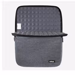 Nilox SLEEVE 15.6 GRIS 39,6 cm (15.6") Custodia a tasca Grigio - Vista aggiuntiva 4