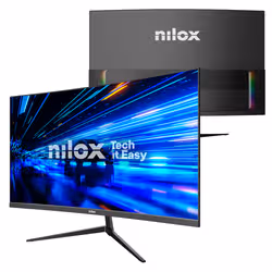 Nilox MONITOR 27 CURVO 240HZ VA HDMI Y DP Monitor PC 68,6 cm (27") 1920 x 1080 Pixel Full HD LCD - Vista aggiuntiva 3