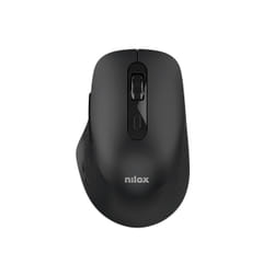 Nilox RATON DUAL WIRELESS 1600 DPI NEGRO mouse Ufficio Bluetooth + USB Type-A Ottico