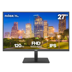 Nilox MONITOR 27 IPS 120 HZ HDMI Y DP Monitor PC 68,6 cm (27") 1920 x 1080 Pixel Full HD LCD Nero