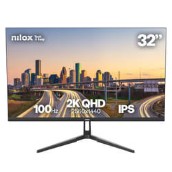 Nilox MONITOR 32 IPS 100 HZ HDMI Y DP Monitor PC 81,3 cm (32") 2560 x 1440 Pixel Quad HD LCD Nero