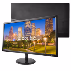 Nilox Monitor PC 48,3 cm (19") 1366 x 768 Pixel HD LCD Nero - Vista aggiuntiva 3