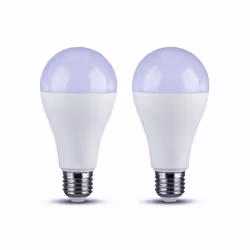 Lampada A Led E27 A65 18W 2000 Lumens,Bianco Caldo 3000K Forma Standard A65 Diametro 65mm, Lunghezza 127mm Inserzione Valido ...