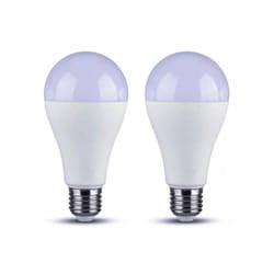 2 pz Lampada a Led, Lampadina E27 A65 18W 2000LM Bianco Freddo 6500K