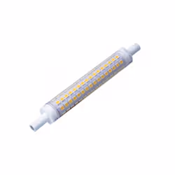 Lampada Led R7S 118mm 220V,NON Dimmerabile 8W=64W Super Luminoso 800 Lumen Diametro 15mm,Lunghezza 118mm Bianco Caldo 3000K,  ...