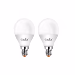 Lampada A Led E14 P45 6W 480 Lumens,Bianco Caldo 3000K Forma Sfera Bulbo Pallina Diametro 45mm, Lunghezza 80mm Inserzione Val ...