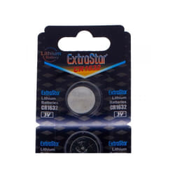 Pila Batteria a Bottone Extrastar CR1632 3V Confezione Da 5 Pile