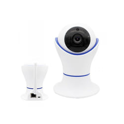 Extrastar - Telecamera Wi-Fi Interno 2MP Full hd 355 gradi con Zoom Ottico Videocamera Sorveglianza con Sensore di Movimento Audio Bidirezionale