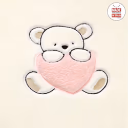 Cambrass 44982 Coperta per Neonati Rosa - Vista aggiuntiva 2