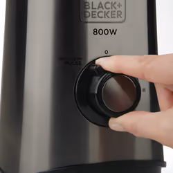 Black & Decker BXJB800E Frullatore da tavolo 800 W Nero, Trasparente - Vista aggiuntiva 6