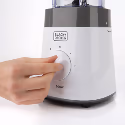 Black & Decker BXJB500E frullatore 1,5 L Frullatore da tavolo 500 W Bianco - Vista aggiuntiva 5