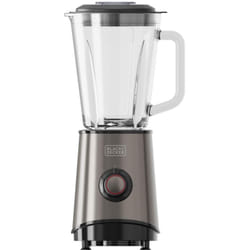Black&decker - Black+Decker - Frullatore 800W Caraffa in Vetro 1.5L 4 Lame in Acciaio Inox Funzione Pulse & Easy Velocità Regolabili Tritaghiaccio