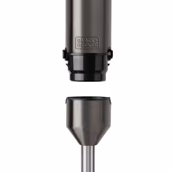 Black & Decker BXHB1000E frullatore Frullatore ad immersione 1000 W Nero, Grigio, Acciaio inox - Vista aggiuntiva 6