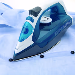 Black & Decker BXIR2200E ferro da stiro Ferro a vapore Acciaio inossidabile 2200 W Nero, Blu, Bianco - Vista aggiuntiva 4