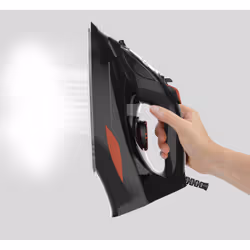 Black & Decker BXIR3000E ferro da stiro Ferro a vapore Piastra in Ceramica 3000 W Nero, Arancione - Vista aggiuntiva 4