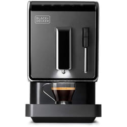 Black&decker - black+decker BXCO1470E - Macchina da caffè superautomatica, 19 bar, 1470W, ultra sottile, riscaldamento ultra rapido con Thermoblock,
