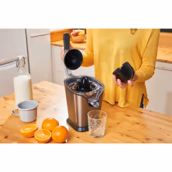 Black & Decker BXCJ100E spremiagrumi Centrifuga spremiagrumi 1000 W Acciaio inox - Vista aggiuntiva 7