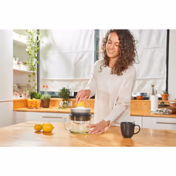 Black & Decker BXCJ30E spremiagrumi 30 W Nero, Trasparente - Vista aggiuntiva 5
