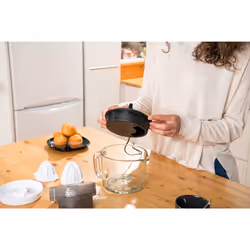 Black & Decker BXCJ30E spremiagrumi 30 W Nero, Trasparente - Vista aggiuntiva 8