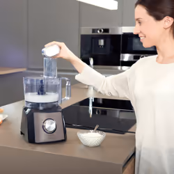 Black & Decker BXFPA1200E robot da cucina 1200 W 1,5 L Nero, Acciaio inox - Vista aggiuntiva 4
