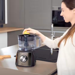 Black & Decker BXFPA1200E robot da cucina 1200 W 1,5 L Nero, Acciaio inox - Vista aggiuntiva 5