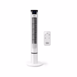 BLACK & DECKER - Ventilatore tower BXFEFT49E-BIANCO Tipologia ventilatore: Tower Potenza max-W: Potenza W 45 max Base oscilla ...