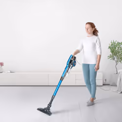 Black & Decker BXVMS600E scopa elettrica Aspirapolvere a bastone AC Secco Ciclonico, EPA Senza sacchetto 0,8 L 600 W Nero, Blu - Vista aggiuntiva 8