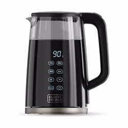Codice: ES9580090B Marca: BLACK + DECKER. BLACK e DECKER Bollitore in Vetro 2200W 1.7 Litri Spegnimento Automatico Nero